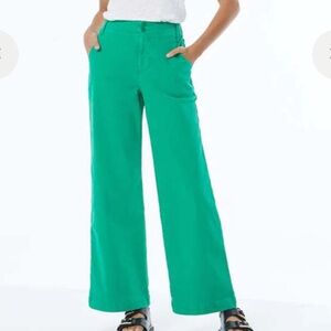 NWT Women’s YFB Young Fabulous & Broke Cotton Blend Ryker Pant in Island Green
